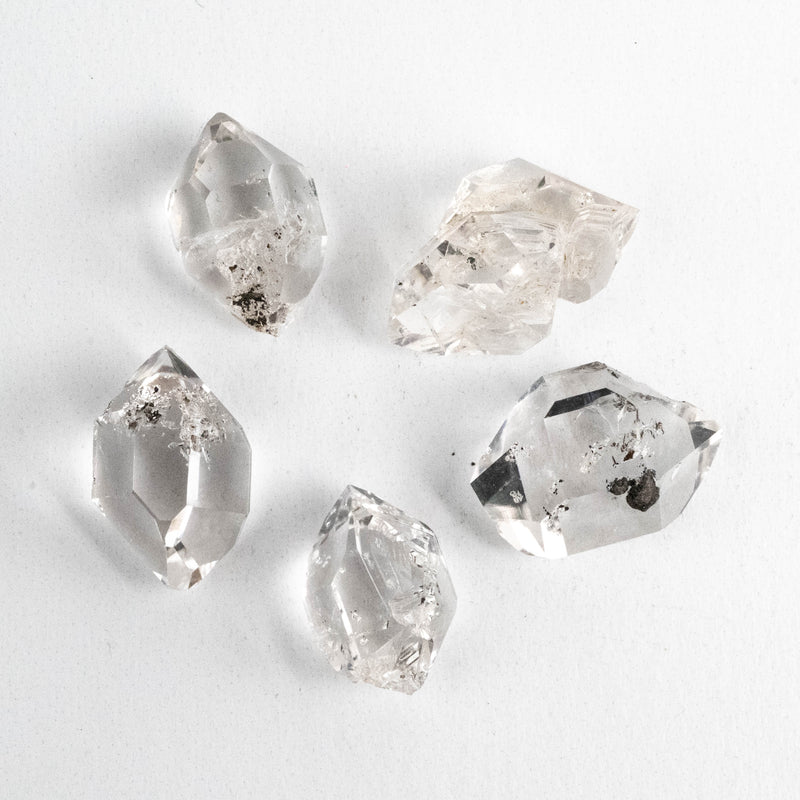 Herkimer Diamond Quartz Crystals Lot 10.17 g 14-17mm A - InnerVision Crystals