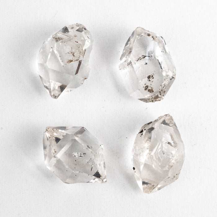 Herkimer Diamond Quartz Crystals Lot 8.38 g 16-17mm A/A+