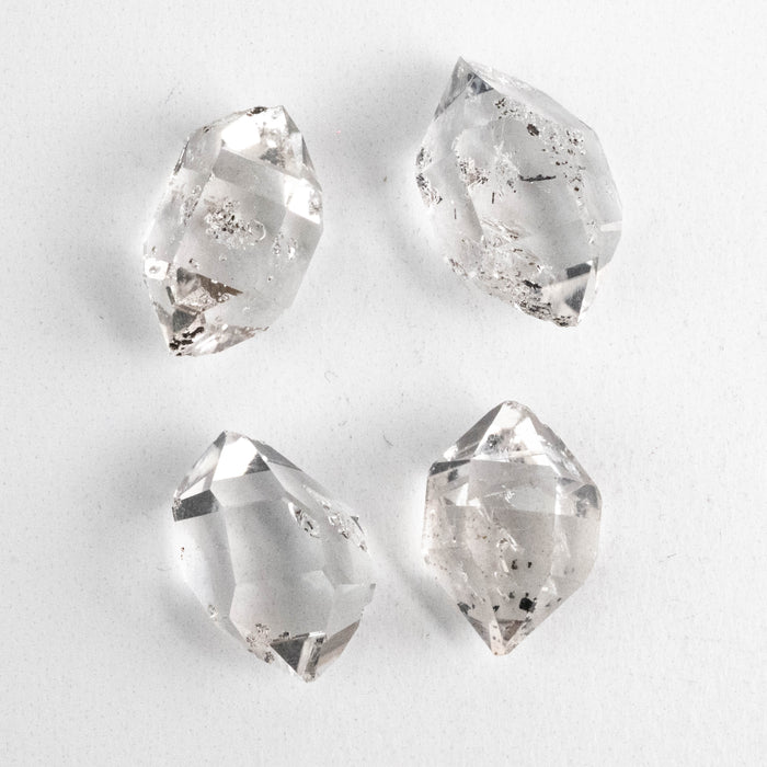 Herkimer Diamond Quartz Crystals Lot 7.08 g 15-18mm A/A+