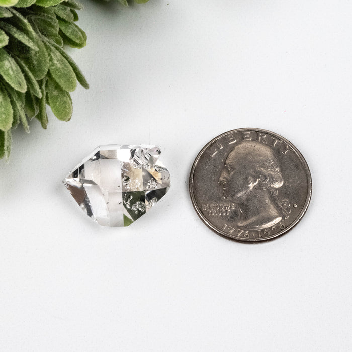Herkimer Diamond Quartz Crystal 4.59 g 21x15mm A+