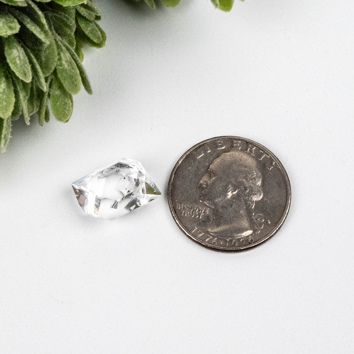 Herkimer Diamond Quartz Crystal 2.29 g 17x12mm A+