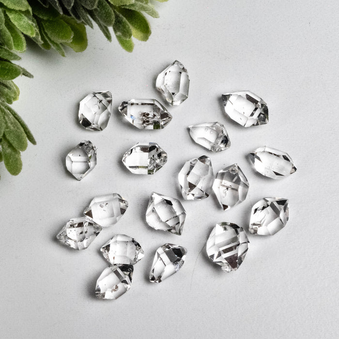 Herkimer Diamond Quartz Crystals 10 g 10mm - 12mm A+/AA Grade WHOLESALE LOT