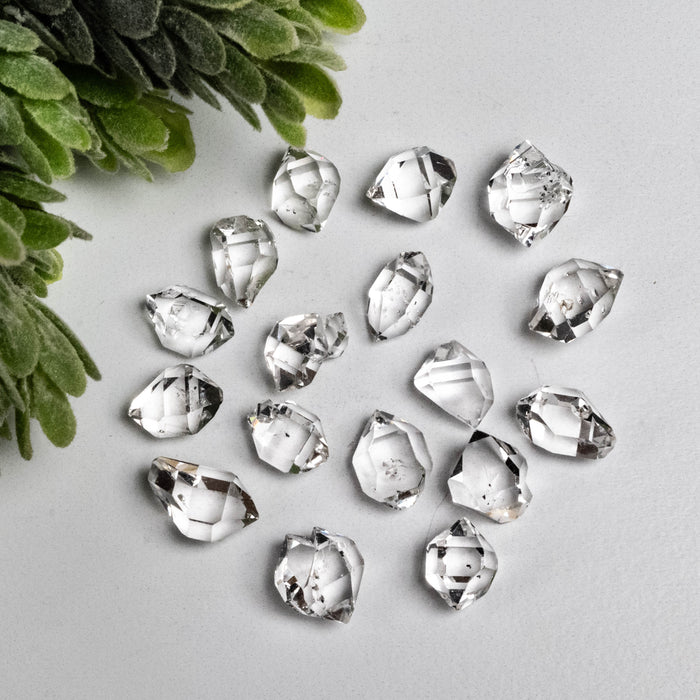 Herkimer Diamond Quartz Crystals 10 g 10mm - 12mm A+/AA Grade WHOLESALE LOT