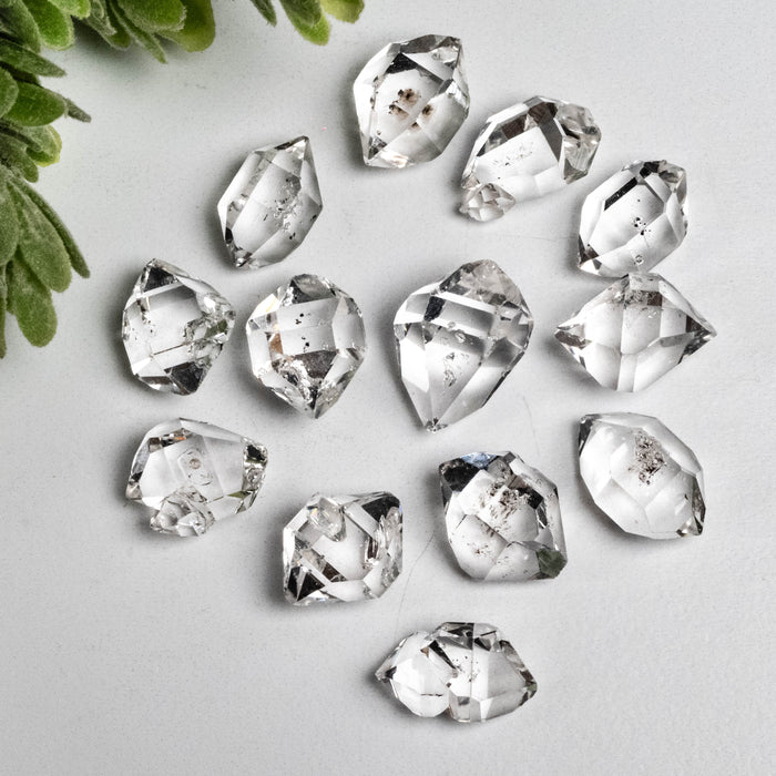 Herkimer Diamond Quartz Crystals 20 g 14mm - 17mm A+ grade WHOLESALE LOT