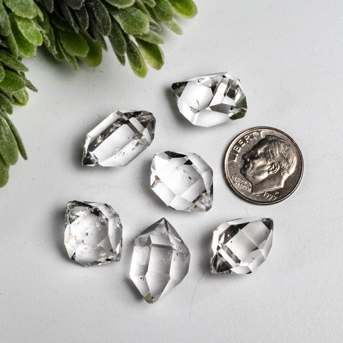 Herkimer Diamond Quartz Crystals 15 g 17mm - 19mm A+ grade WHOLESALE LOT