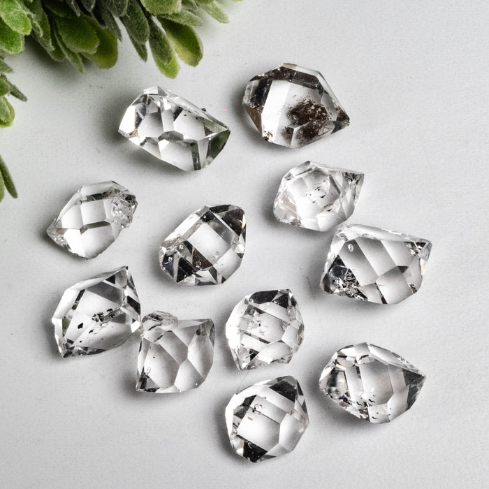 Herkimer Diamond Quartz Crystals 23 g 14mm - 18mm A+ grade WHOLESALE LOT