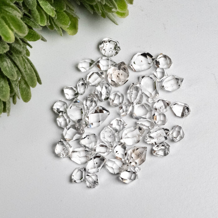 Herkimer Diamond Quartz Crystals 10 g 6mm - 9mm A+/AA Grade WHOLESALE LOT