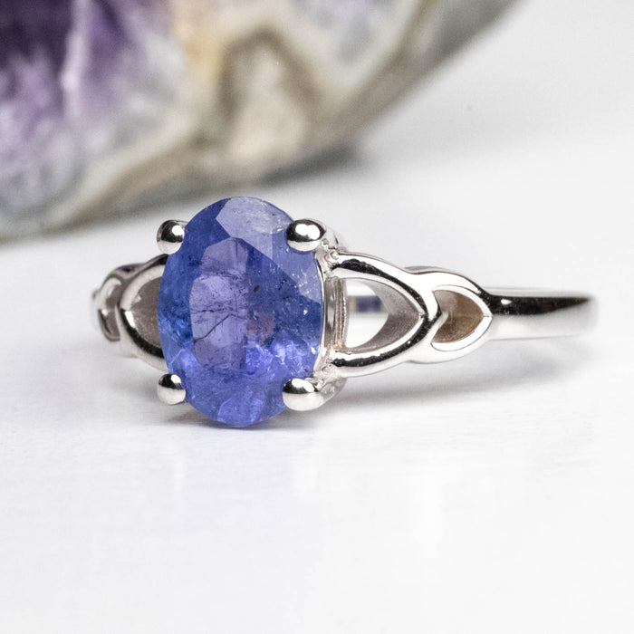 Tanzanite Ring 8x6mm | Choose Size