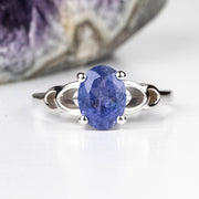 Tanzanite Ring 8x6mm | Choose Size - InnerVision Crystals