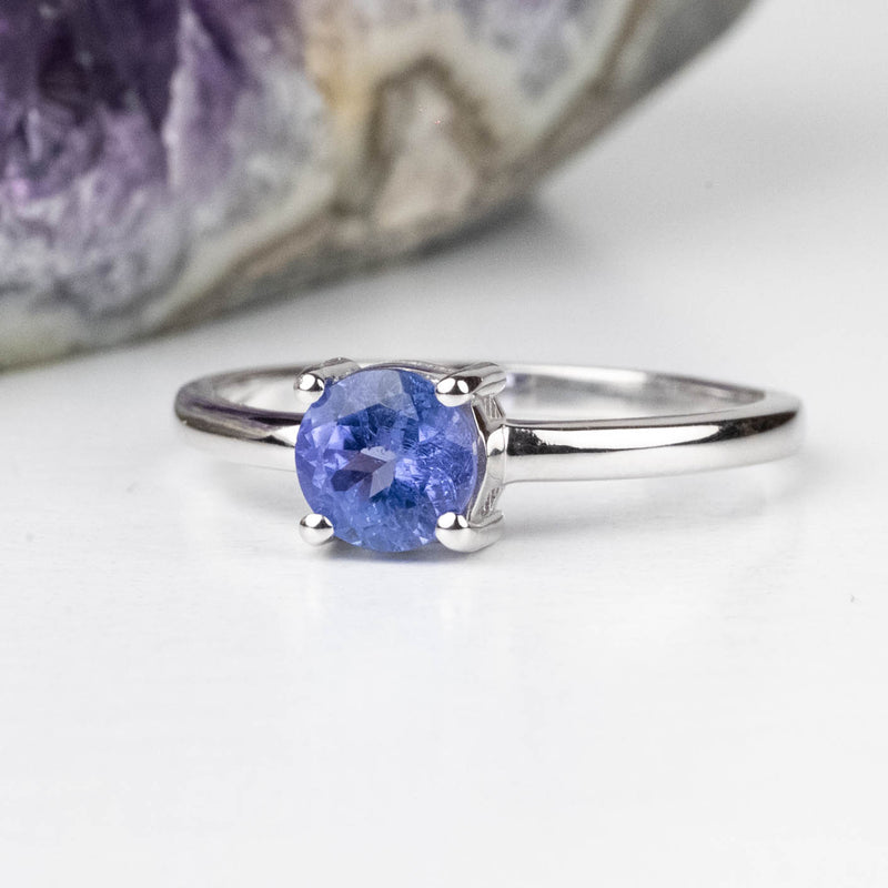 Tanzanite Ring 5.5mm | Choose Size - InnerVision Crystals
