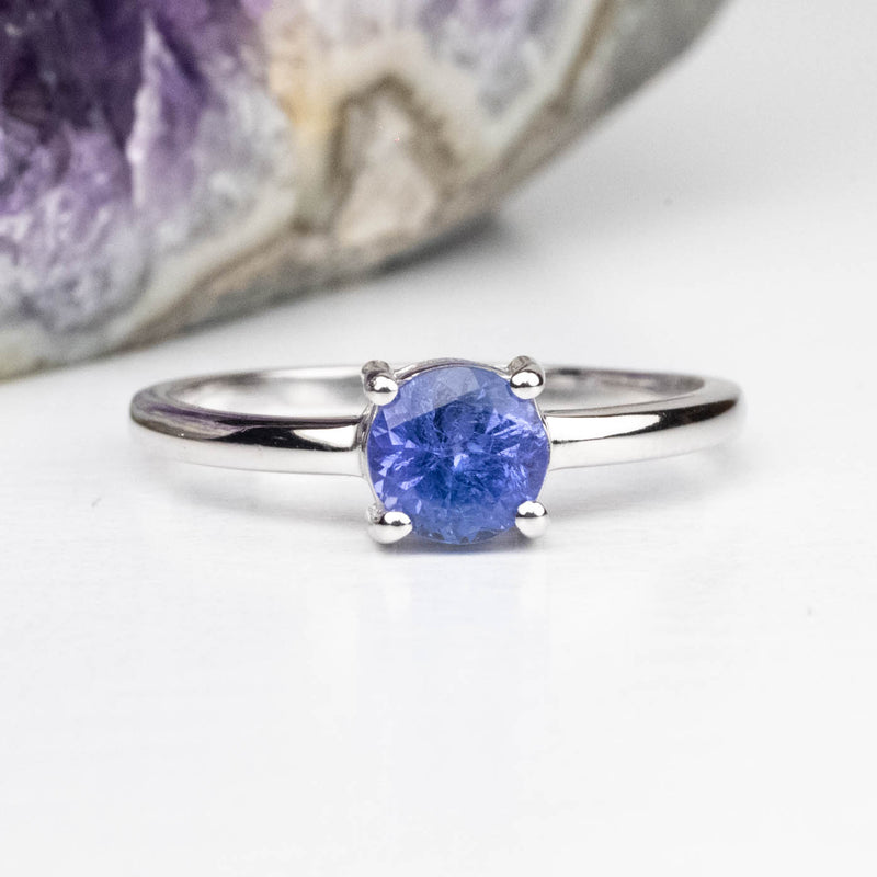 Tanzanite Ring 5.5mm | Choose Size - InnerVision Crystals