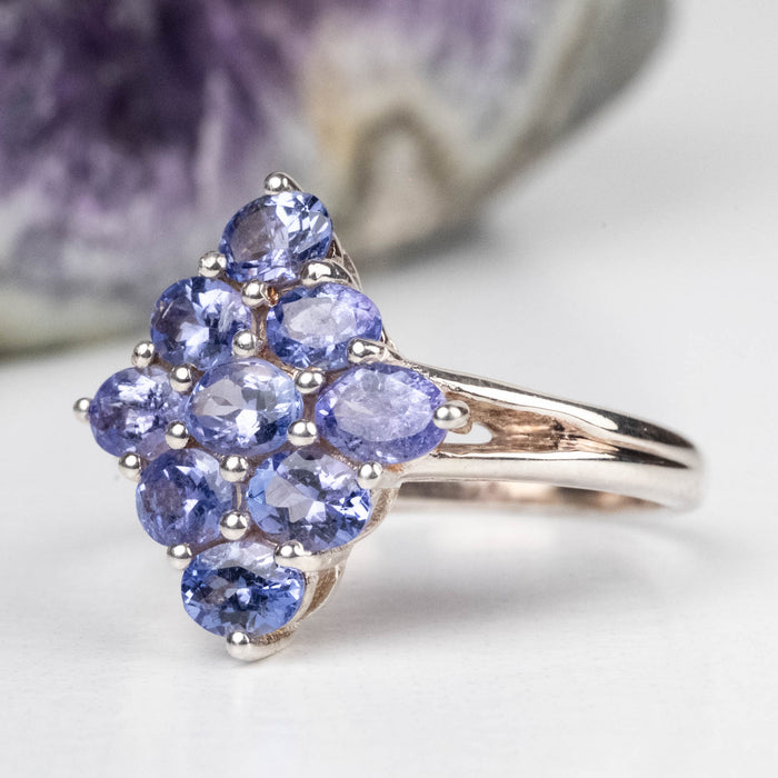 Tanzanite Ring 4x3mm | Choose Size