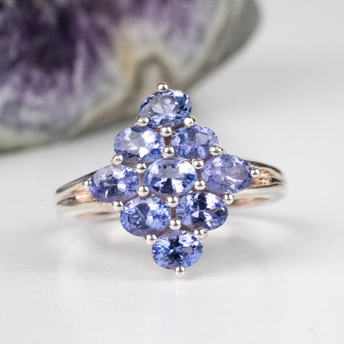 Tanzanite Ring 4x3mm | Choose Size