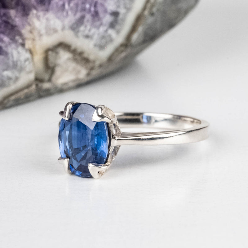 Kyanite Ring 9x7mm | Choose Size - InnerVision Crystals