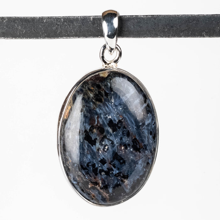 Pietersite Pendant 6.41 g 37x19mm .925 Silver