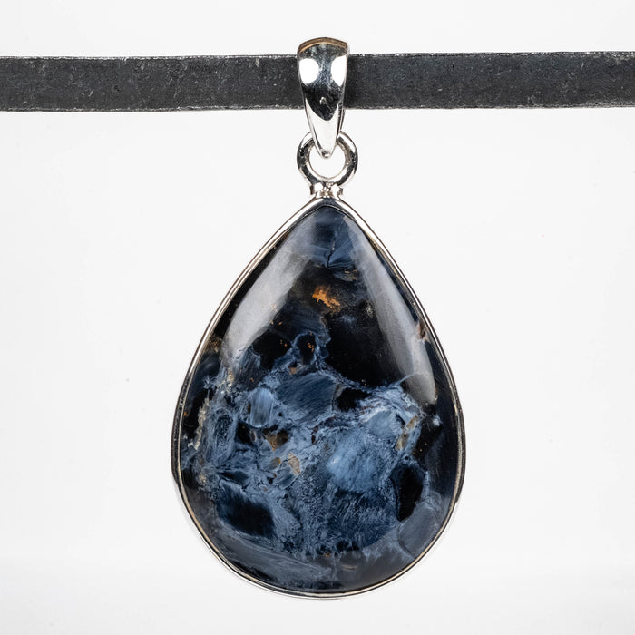 Pietersite Pendant 7.25 g 43x22mm .925 Silver