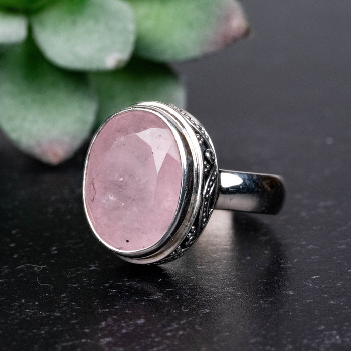 Lapis Lazuli Ring 13x10mm Size 7 .925 Silver