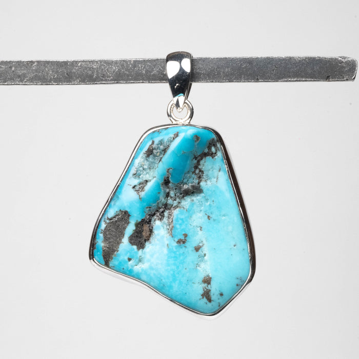 Arizona Turquoise Pendant 10.93 g 38x26mm .925 Silver