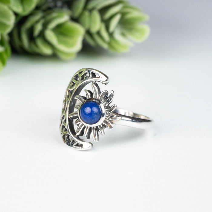 Lapis Lazuli Ring 4mm Size 5