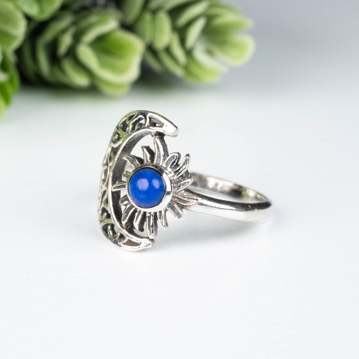 Lapis Lazuli Ring 4mm Size 7