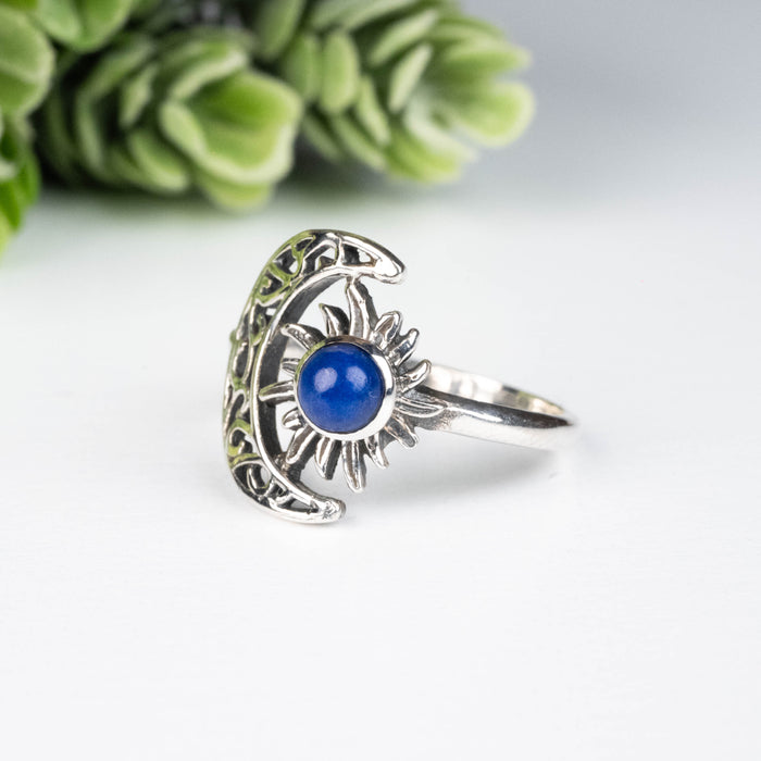 Lapis Lazuli Ring 4mm Size 7