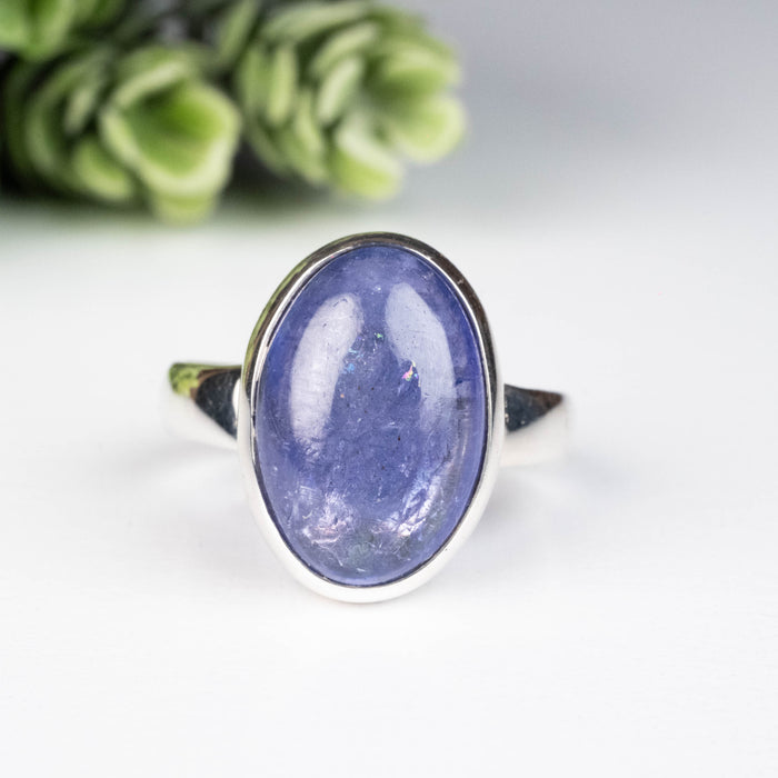 Tanzanite Ring 17x12mm Size 10