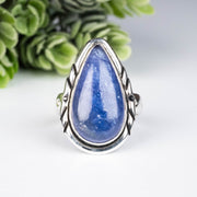 Tanzanite Ring 22x12mm Size 11 - InnerVision Crystals