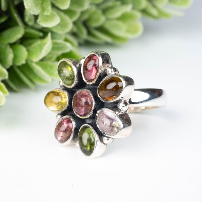 Tourmaline Ring 6x5mm Size 5