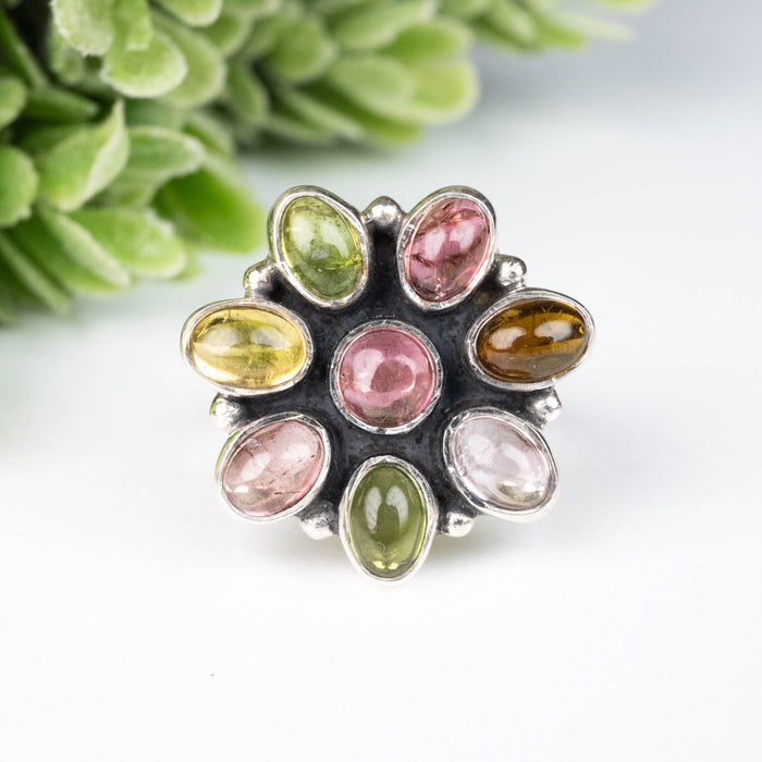 Tourmaline Ring 6x5mm Size 5