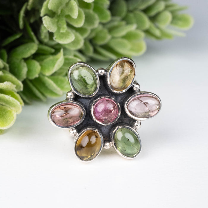 Tourmaline Ring 7.5x5mm Size 6