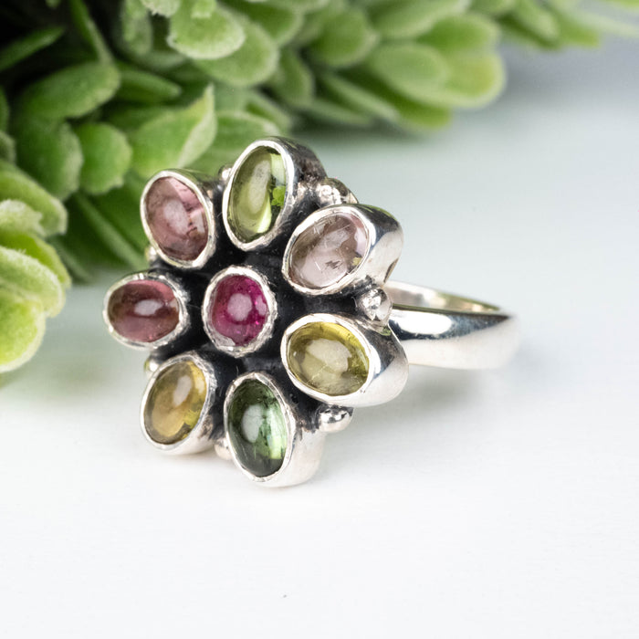 Tourmaline Ring 6x5mm Size 7