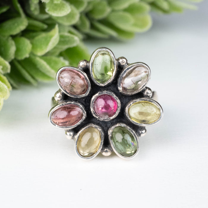 Tourmaline Ring 6x5mm Size 7