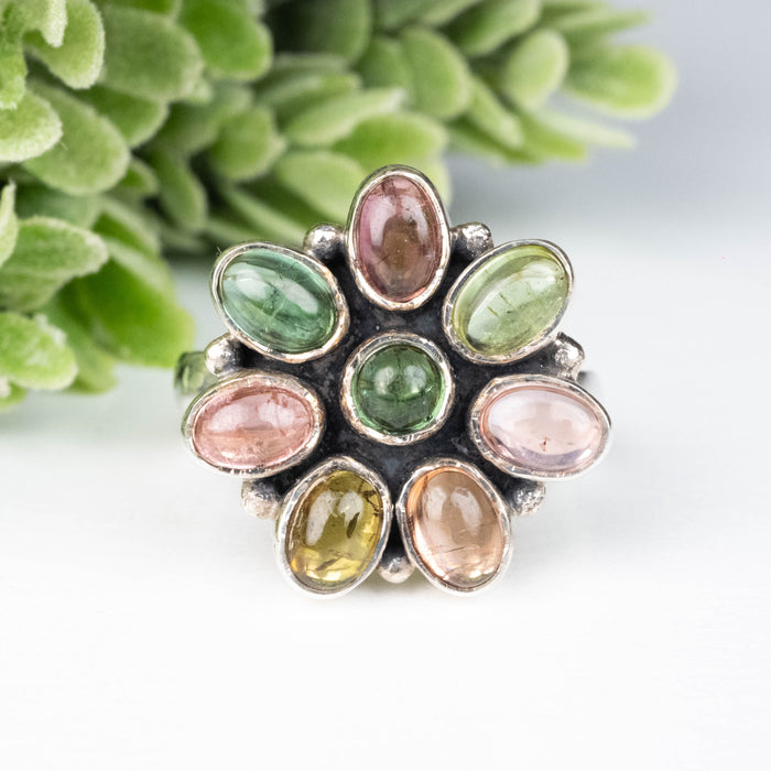 Tourmaline Ring 6x5mm Size 9