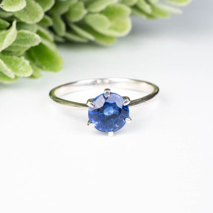Kyanite Ring 7mm Size 9