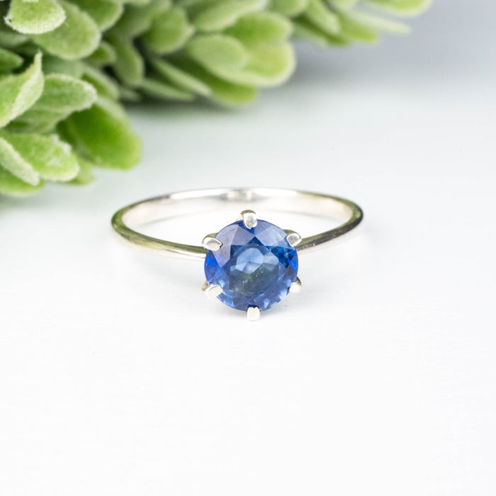 Kyanite Ring 7mm Size 9