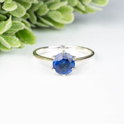 Kyanite Ring 7mm Size 9 - InnerVision Crystals