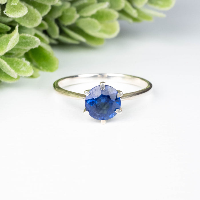 Kyanite Ring 7mm Size 9