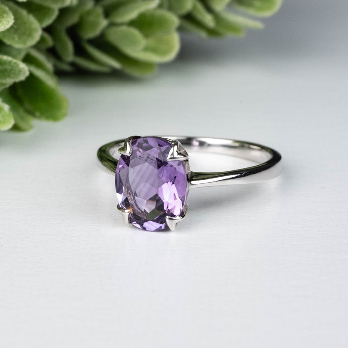Amethyst Ring 10x8mm Size 9