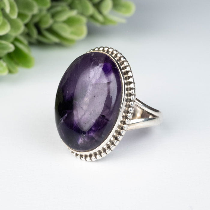 Amethyst Ring 21x16mm Size 7.5