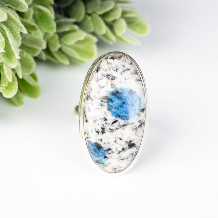 K2 + Jasper Ring 27x14mm Size 6