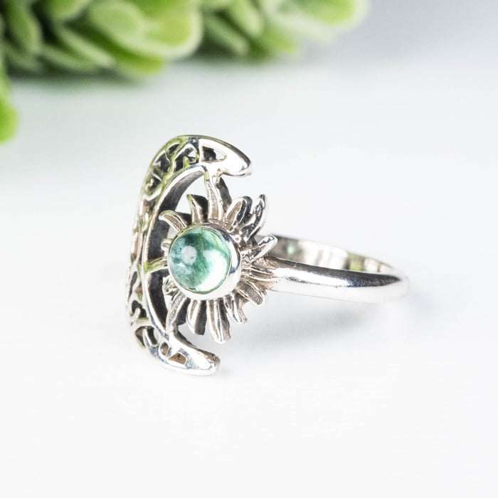 Emerald Ring 4.5mm Size 6