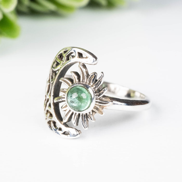 Emerald Ring 4.5mm Size 6