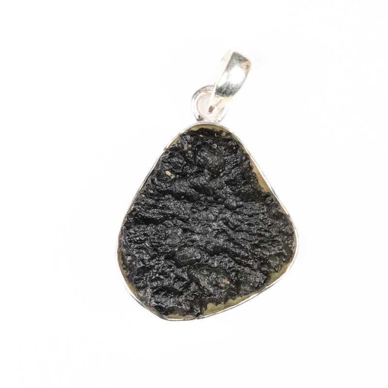 Moldavite Pendant 7.61 g 35x22mm - InnerVision Crystals