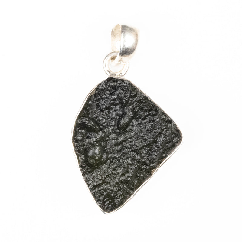 Moldavite Pendant 6.04 g 34x19mm - InnerVision Crystals