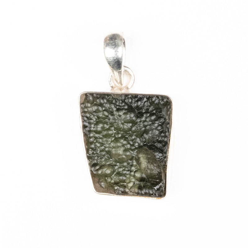 Moldavite Pendant 4.82 g 30x17mm - InnerVision Crystals