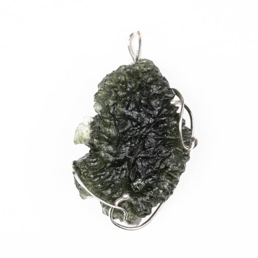 Moldavite Pendant 10.66 g 43x26mm - InnerVision Crystals