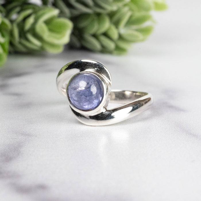 Tanzanite Ring 7mm Size 8