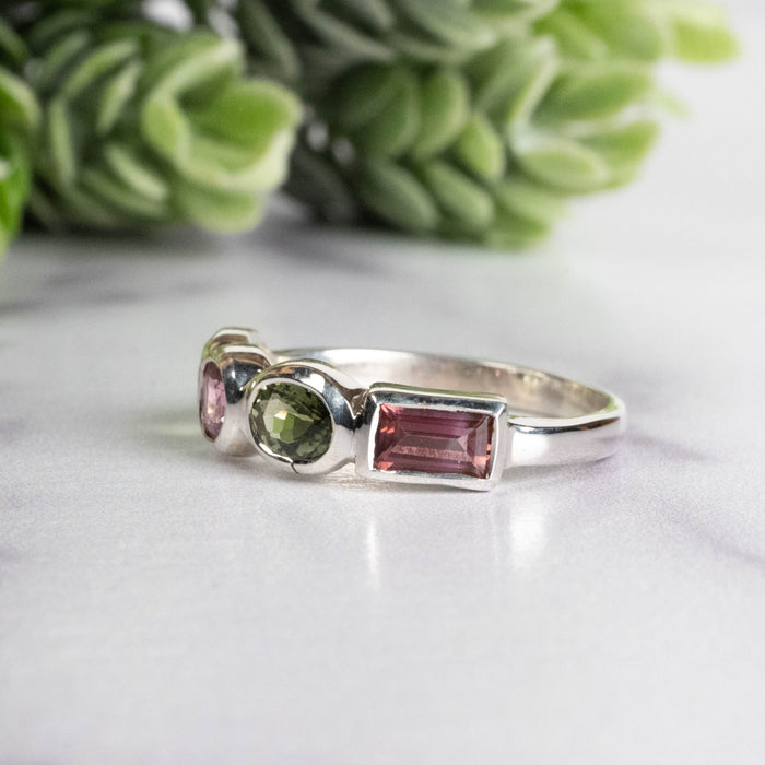 Tourmaline Ring 3.5-6mm Size 6.5
