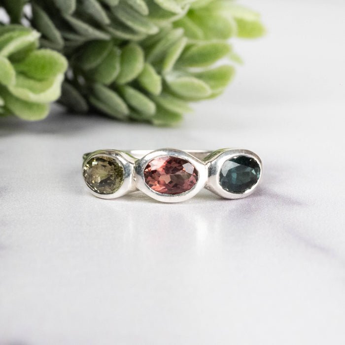 Tourmaline Ring 6x4mm Size 8