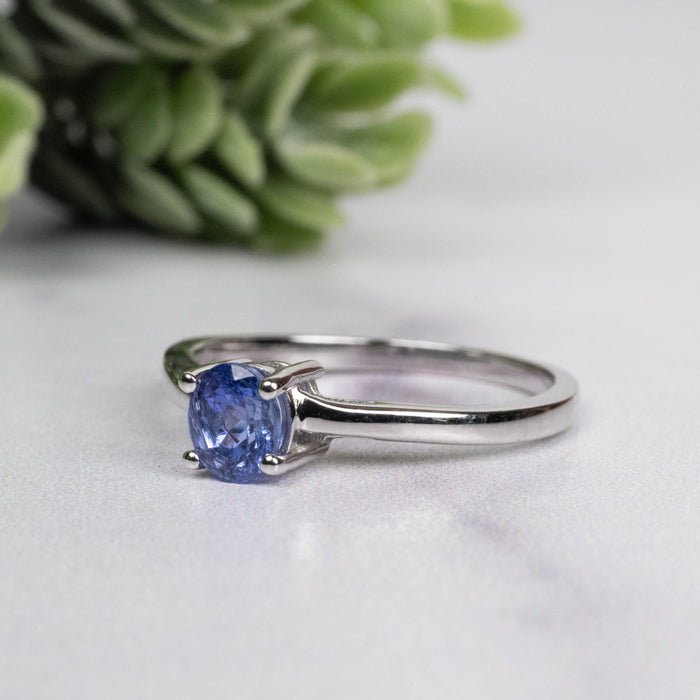 Tanzanite Ring 5x4mm Size 8